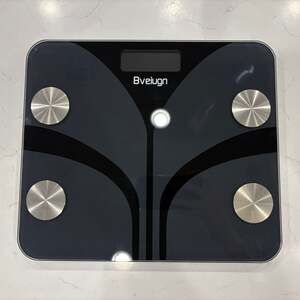 Bveiugn Smart Wireless Digital Bathroom Body Fat BMI Weight Scale 400 LB